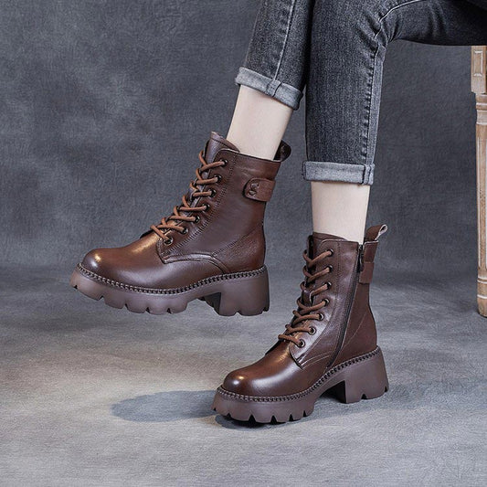 Botas de Cuero Cómodas para Mujeres - Regalo Ideal