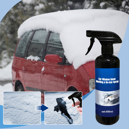 Spray derretidor y desincrustante de cristales de coche